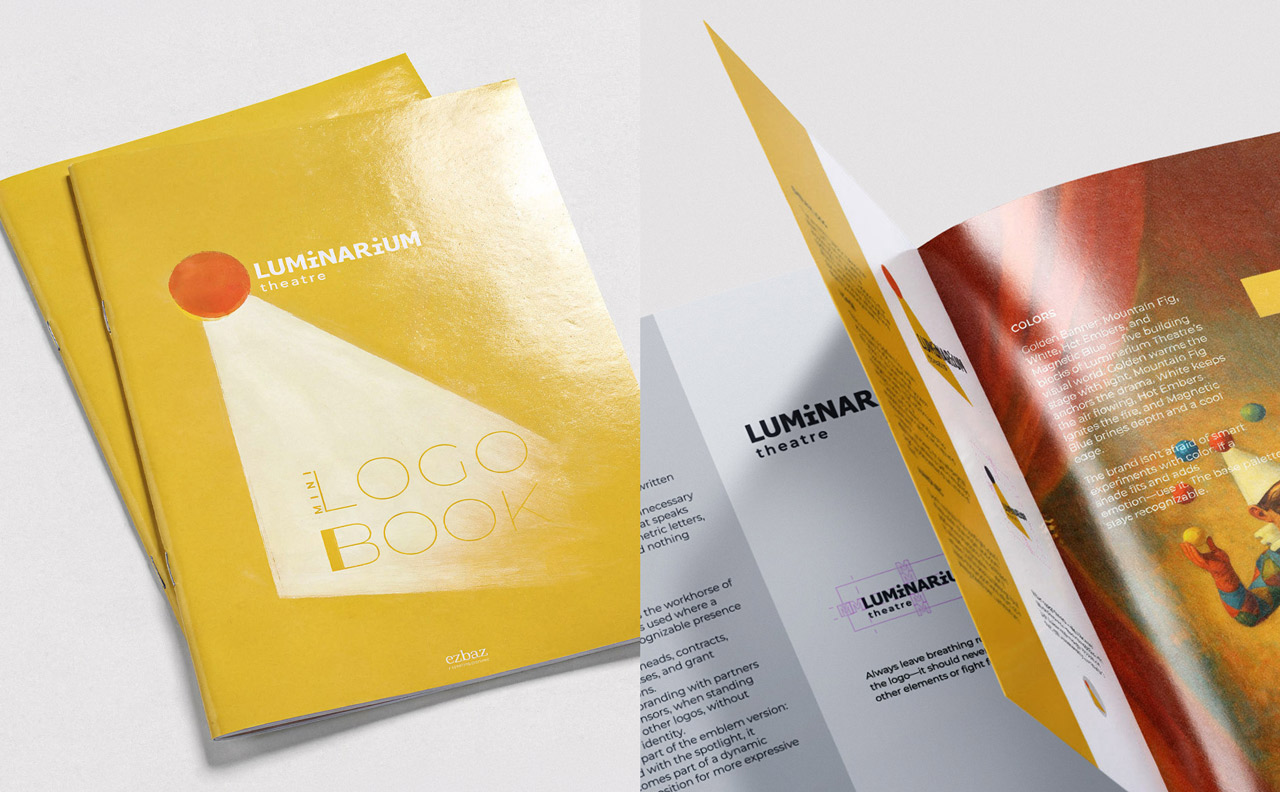 Luminarium mini logo book